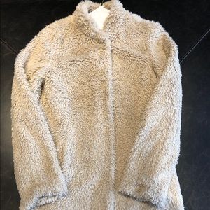 Kenneth Cole Coat Teddy Bear Faux Fur size XS
